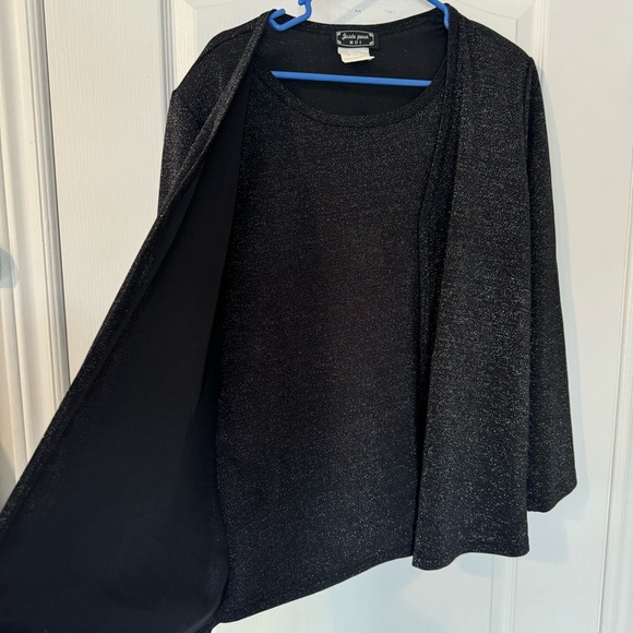 Vintage 90's Juste Pour Moi one piece top Fits Size 2x glitter - Picture 7 of 12